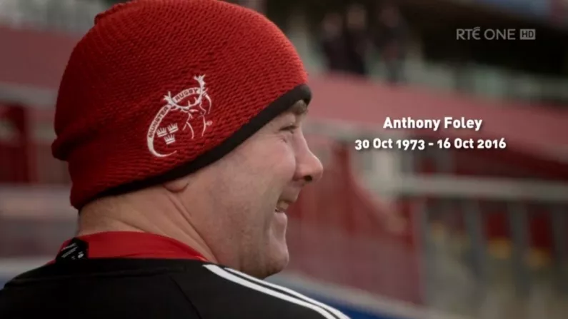 The Overwhelmed Reaction To RTE's Moving Anthony Foley Documentary
