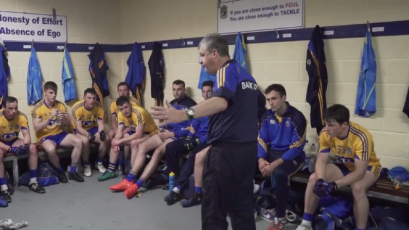 Watch: The Maniacally Bullish Roscommon Connacht Final Half-Time Attitude