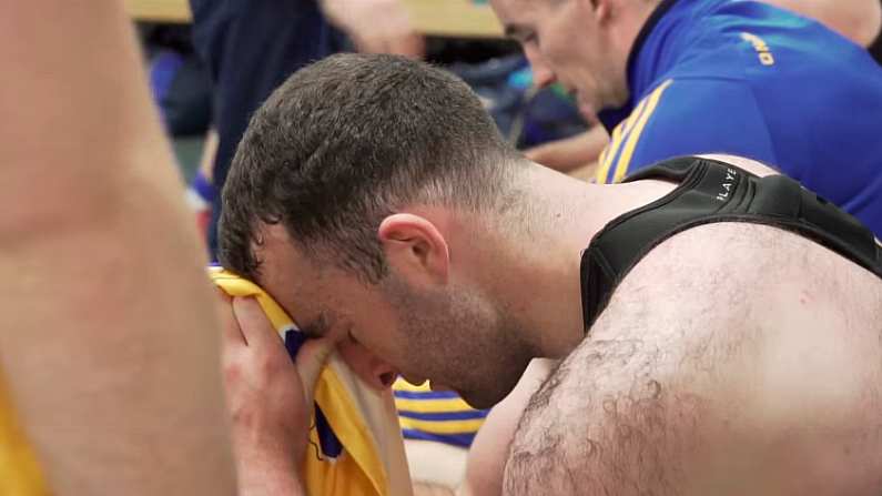 Watch: Devastating Scenes In Roscommon Dressing Room After Loss To Mayo