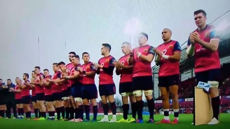 Watch: Munster & Racing 92 Honour Anthony Foley With Wonderful Minute's Applause