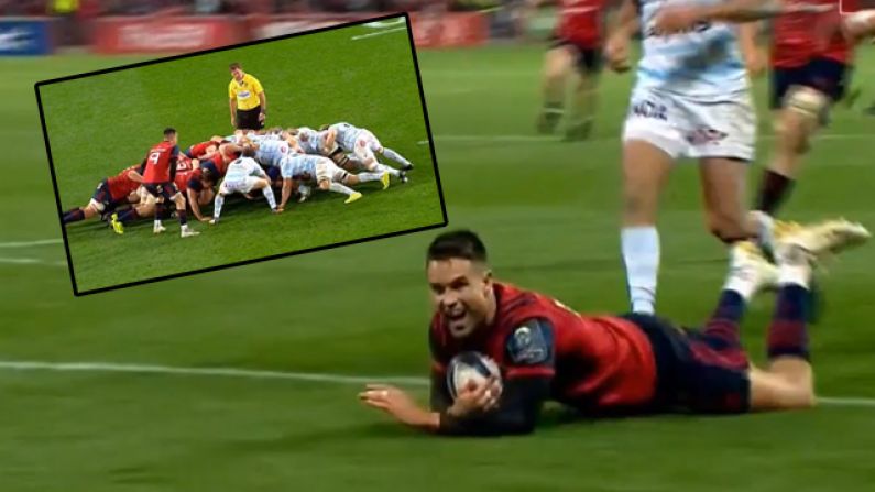 Watch: Conor Murray Comes Up BIG For Munster With Superb Scrum-Half's Try