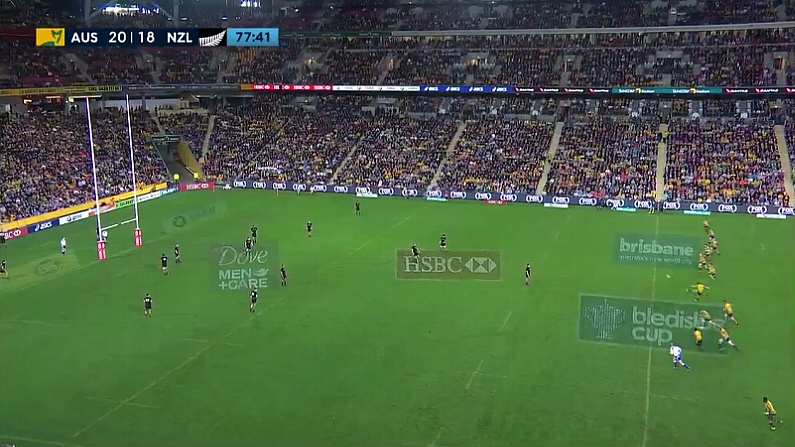 Watch: The Monster, 55-Metre Kick That Finally Sealed An Australia Win Against The All Blacks