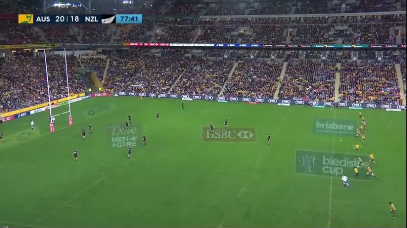 Watch: The Monster, 55-Metre Kick That Finally Sealed An Australia Win Against The All Blacks