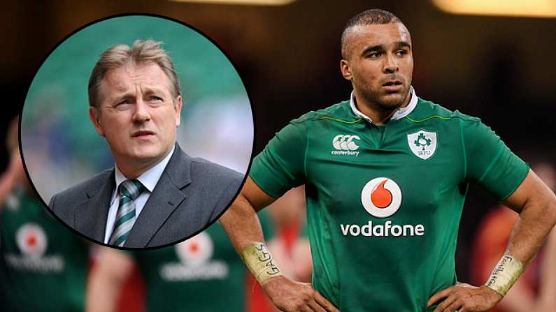 Eddie O'Sullivan Spot On Regarding The Future Of Simon Zebo's Ireland Career