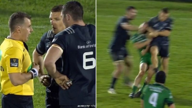 Watch: Andrew Conway Sent Off For Reckless Late Hit On Jack Carty