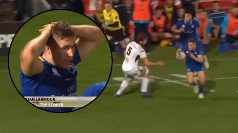Watch: Leinster's Jordan Larmour Shows Off Lightning Pace With Super Score Vs Ulster
