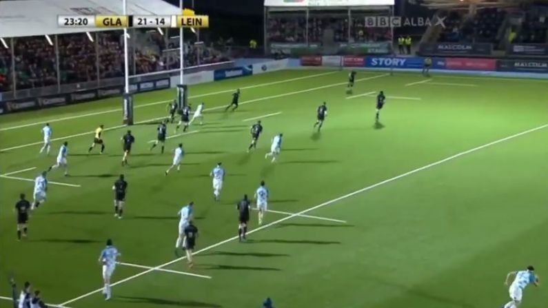 Watch: Glasgow Score Sensational Length Of The Pitch Try Of The Season Contender Vs Leinster