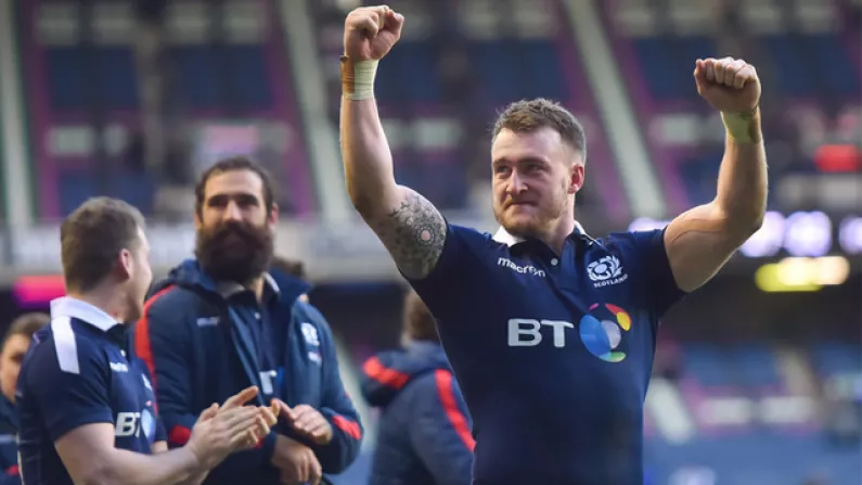 Scotland Fullback Stuart Hogg Gave Up Guinness Because He Was 'Too Fat'