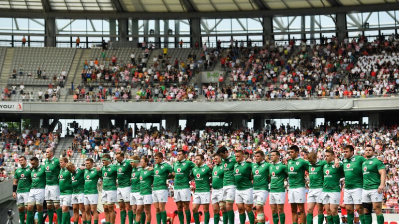 2 New Caps In 23 As Ireland Team To Face South Africa Is Named