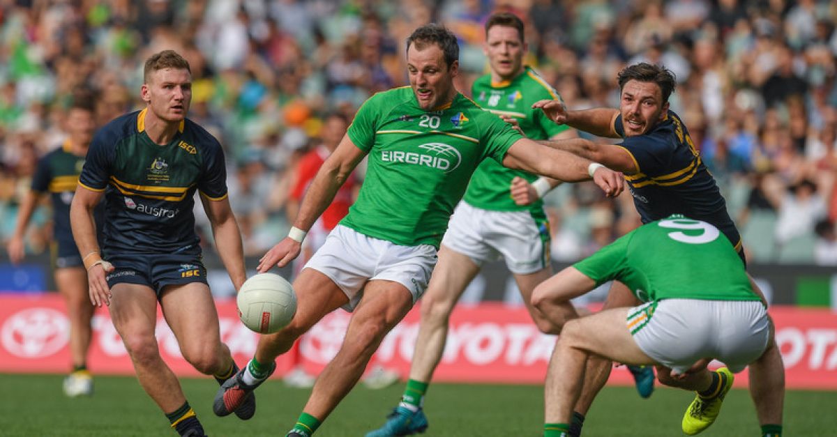 International Rules Game Could Be Played In America Next Year Balls.ie