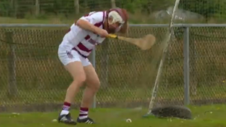 Watch: Adrian Chiles Trains With Slaughtneil Ahead Of All-Ireland Semi-Final