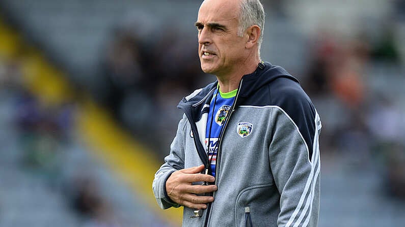 18 June 2016; Laois selector Anthony Cunningham  during the GAA Football All-Ireland Senior Championship Qualifier Round 1A match between Laois and Armagh at O'Moore Park in Portlaoise, Co. Laois. Photo by Matt Browne/Sportsfile