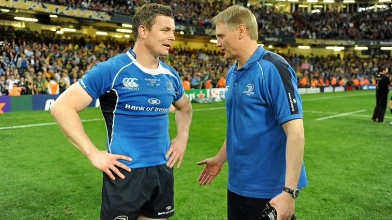 Luke Fitzgerald Tells Of Time Joe Schmidt Cut Brian O'Driscoll Down