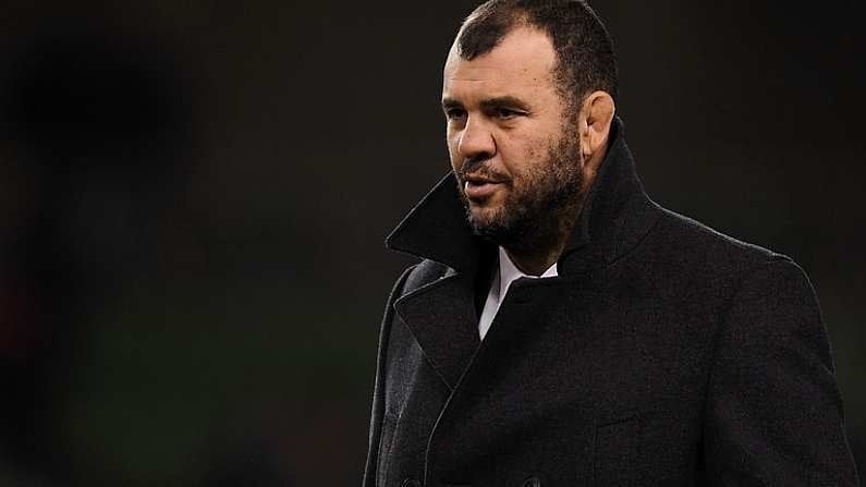 Michael Cheika Under Investigation For Conduct At Twickenham Last Weekend