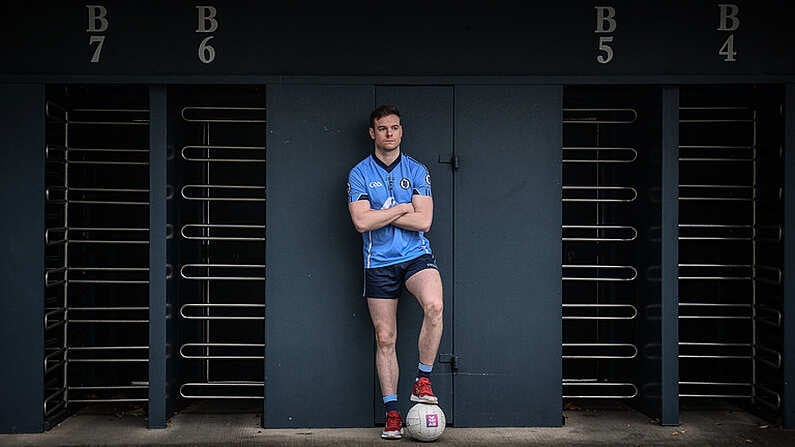 20 November 2017; Padraig McKeever of Simonstown during AIB Leinster GAA Club Senior Football Championship Semi-Final Media Day at Croke Park in Dublin. Photo by Piaras O Midheach/Sportsfile