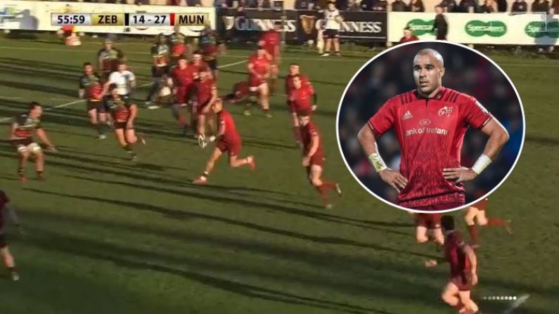 Simon Zebo Gives Reminder Of What Irish Rugby Will Miss With Masterful Pass