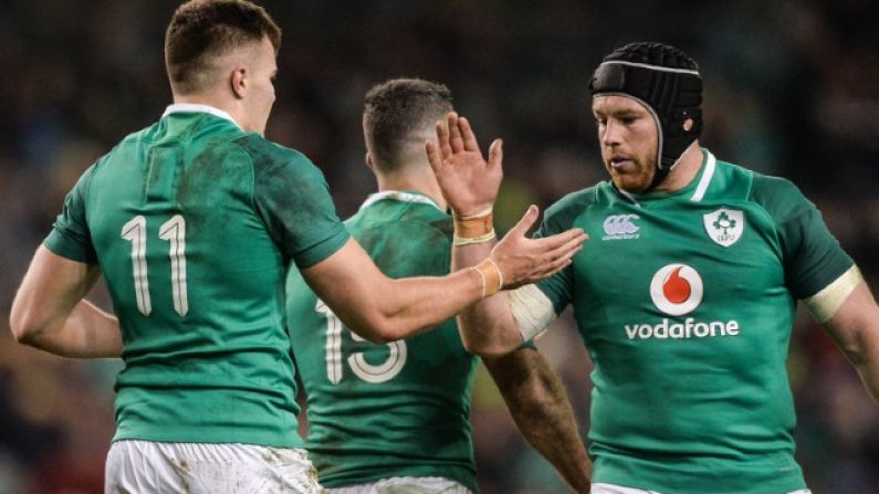 Ireland Move Up To Third In Latest World Rugby Rankings
