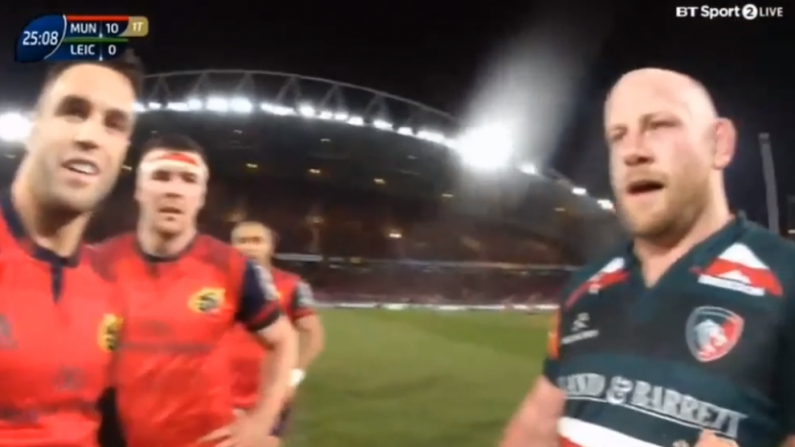 "You Are Friends, No?" - Ref Cam Captures Classic Conor Murray Dan Cole Tiff