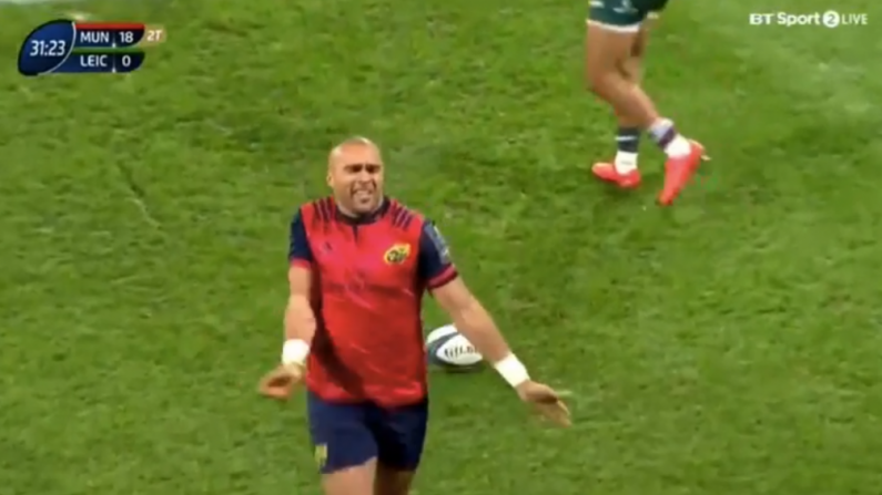 Watch: Simon Zebo Finishes Terrific Try, Then Breaks Out The Dance Moves