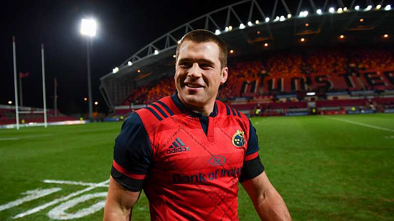 9 December 2017; CJ Stander of Munster following the European Rugby Champions Cup Pool 4 Round 3 match between Munster and Leicester Tigers at Thomond Park in Limerick. Photo by Stephen McCarthy/Sportsfile