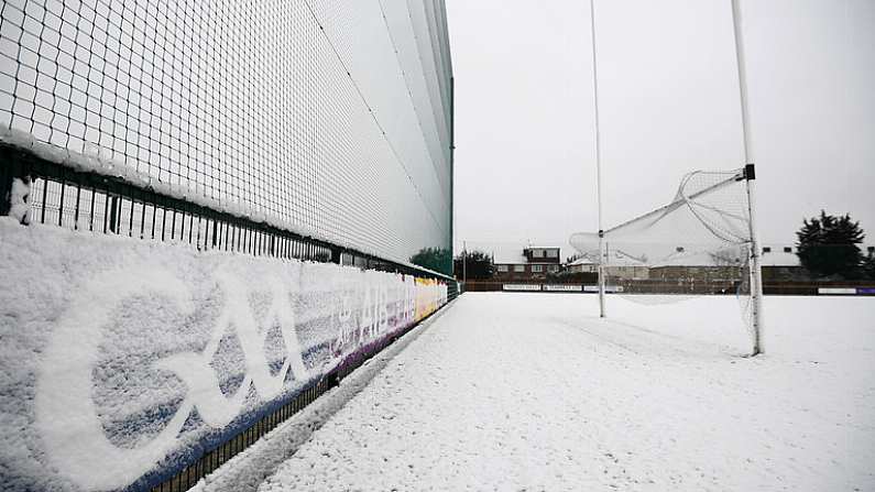 Snow Porn: All-Ireland Quarter-Final Postponed Due To Weather Conditions