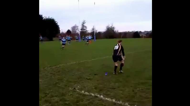 Watch: Malahide's Shane Breen Nails The Most Audacious Of Drop Kicks