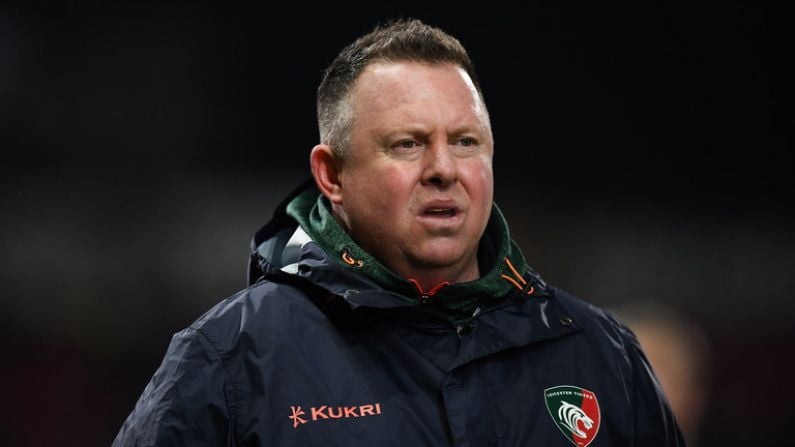 Leicester Coach Is Still Moaning About The Ref For Being Hammered By Munster