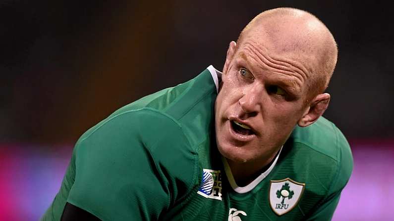 19 September 2015; Paul O'Connell, Ireland. 2015 Rugby World Cup, Pool D, Ireland v Canada. Millennium Stadium, Cardiff, Wales. Picture credit: Stephen McCarthy / SPORTSFILE