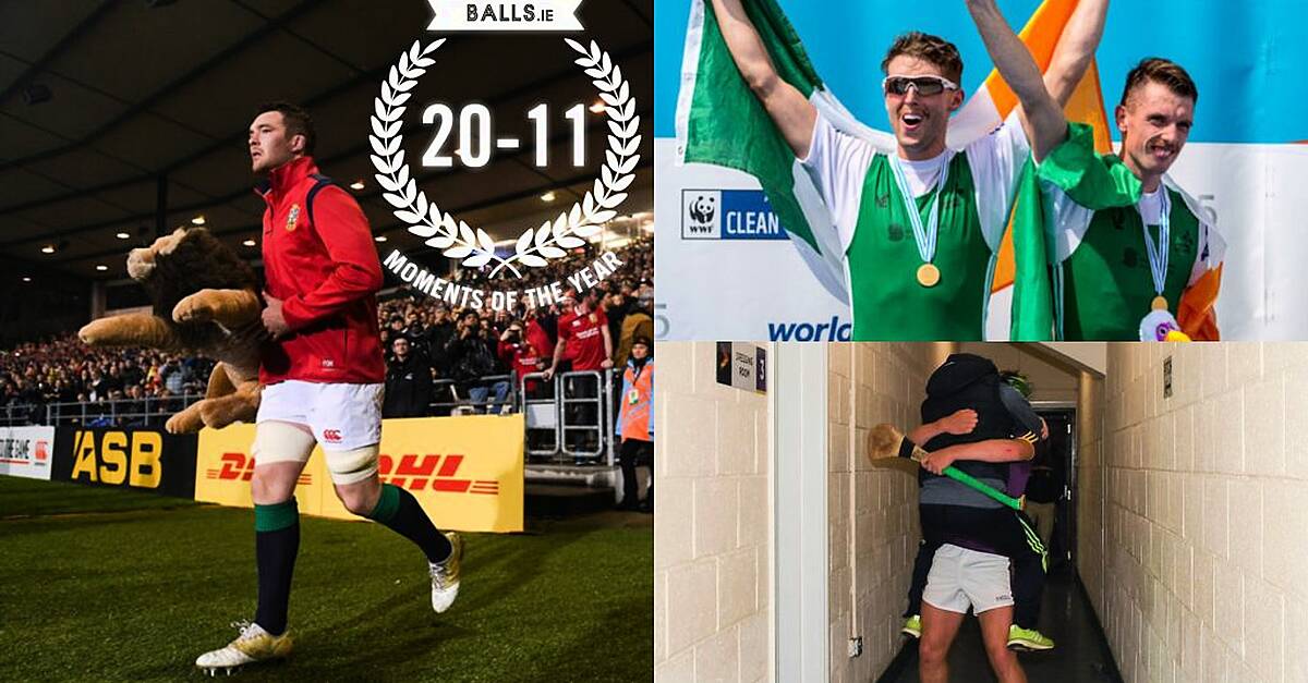 The Balls.ie Top 30 Irish Sporting Moments Of 2017 (#20-11) | Balls.ie