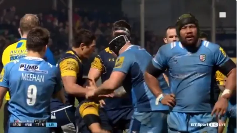 Watch: Donncha O'Callaghan Gets Mighty Slap For Pulling Opponent's Hair
