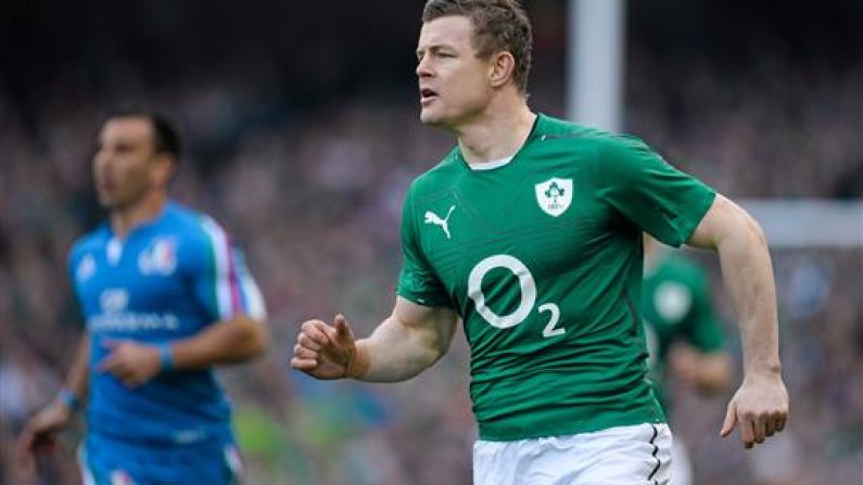 Class Letter From Welsh RFU To Brian O'Driscoll