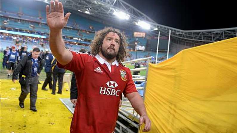 Welsh Prop Adam Jones Was A Contestant In Crufts Last Night