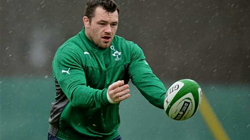 Cian Healy's Recovery Meal Could Not Contain Any More Chocolate