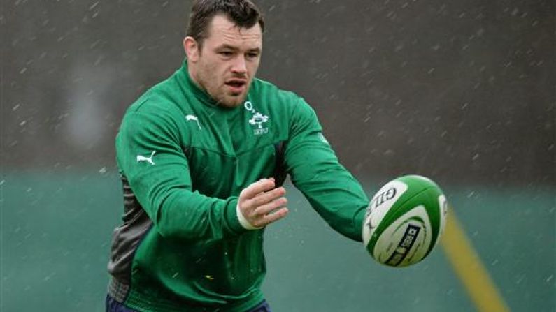 Cian Healy's Recovery Meal Could Not Contain Any More Chocolate