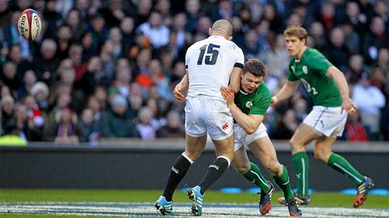 Brian O'Driscoll Voted 2nd Best Player Of The Six Nations