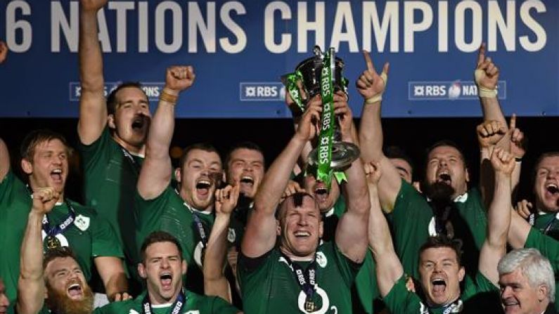 Pictures: Take A Step Inside The Victorious Irish Dressing Room
