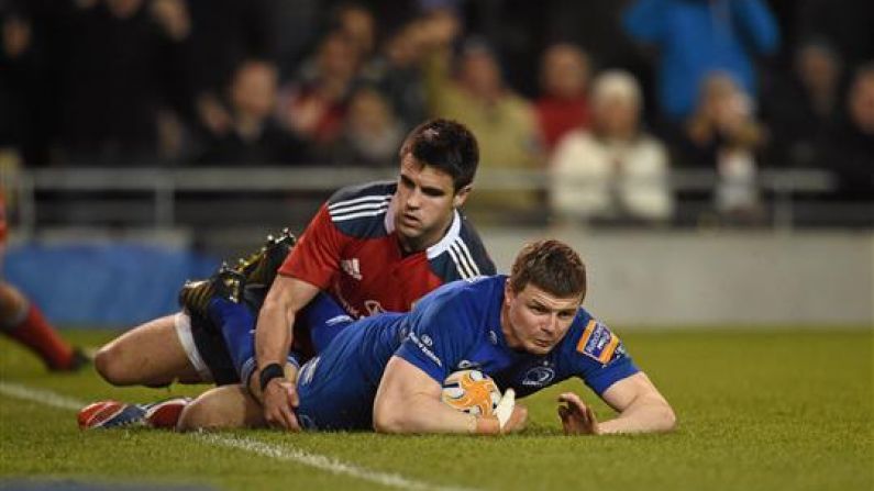 Video: BOD Scores The Only Try Of Leinster v Munster