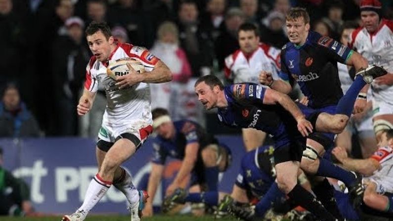 Video: Tommy Bowe Makes Blistering Return For Ulster With Two Great Tries