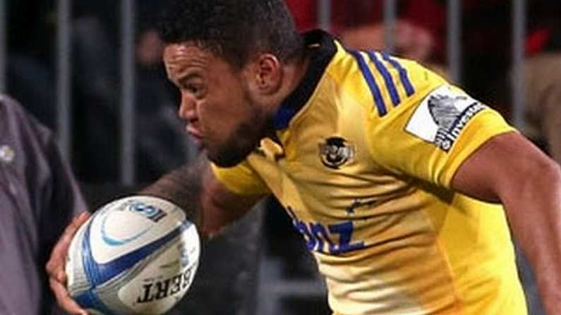 Video: Absolutley Sensational Try From The Hurricanes/Crusaders Game