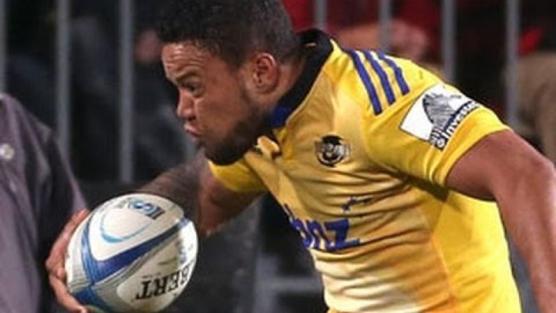 Video: Absolutley Sensational Try From The Hurricanes/Crusaders Game