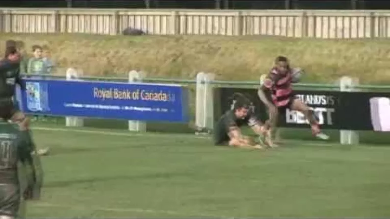 Video: Carlin Isles Dances Past Five Players And Completely Botches A Try For Ayr