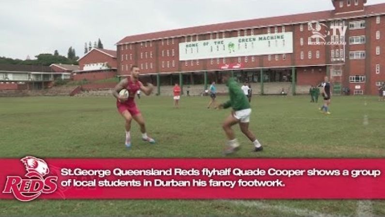 Video: Quade Cooper Puts On A Footwork Clinic