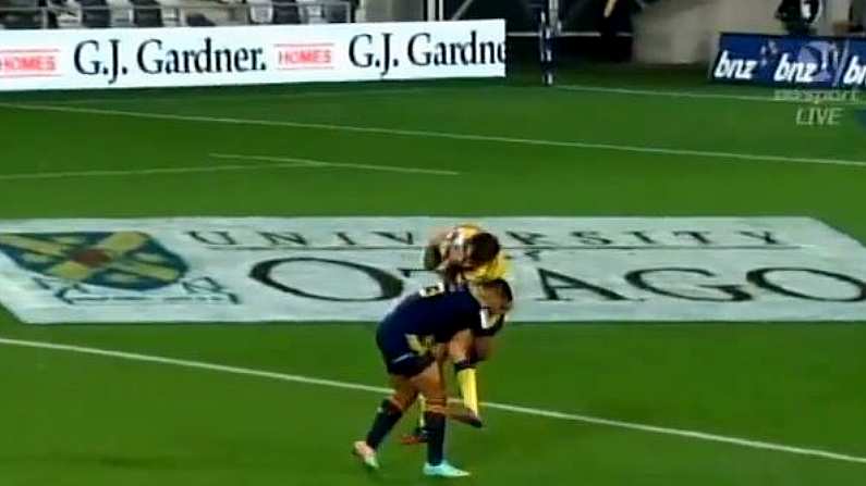 Malakai Fekitoa Timed This Huge Hit To Utter Perfection