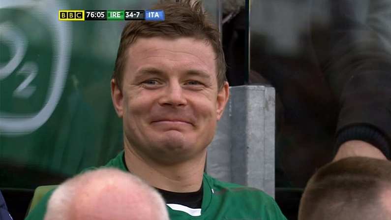 GIF: The Brian O'Driscoll Wink