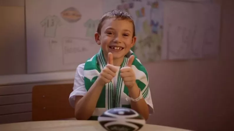 Kids Of Temple Street Hospital Send A Message To Brian O'Driscoll