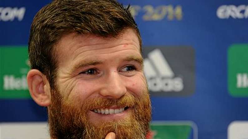 Gordon D'Arcy Discusses The Reasoning Behind His Beard