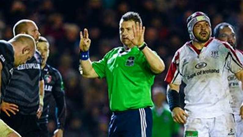 Nigel Owens' Brilliant Response To A Player Giving Him Guff