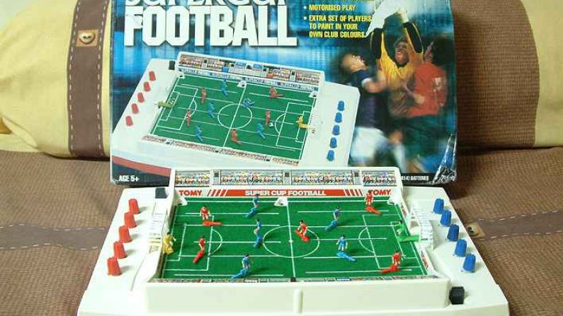 Remember Tomy Super Cup Football? Probably Not Like This...