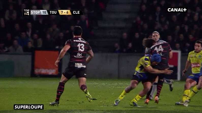 GIF: Massive Benson Stanley Hit On Yoann Huget