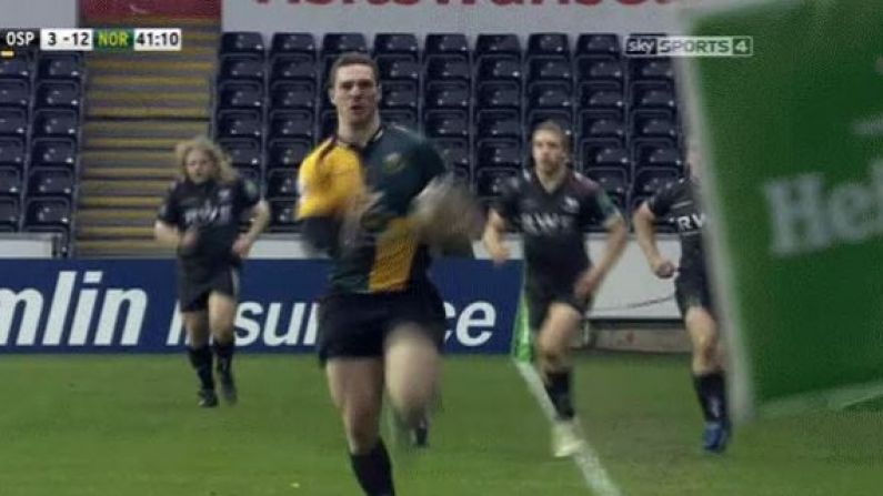 GIF: You Can't Stop George North, You Can Only Hope To Contain Him